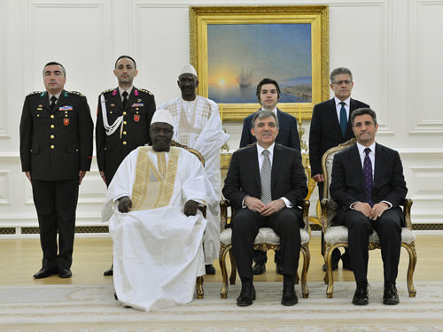 Mali's Ambassador Presents His Letter of Credence to President Gül